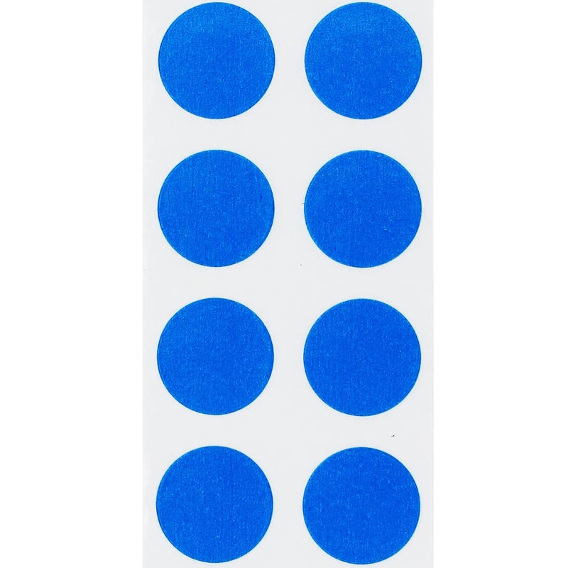 InStockLabels.com Blue Color Coding Labels for Organizing Inventory 0.50 Inch Round Circle Dots 1,000 Total Adhesive Stickers On A Roll - Image 3